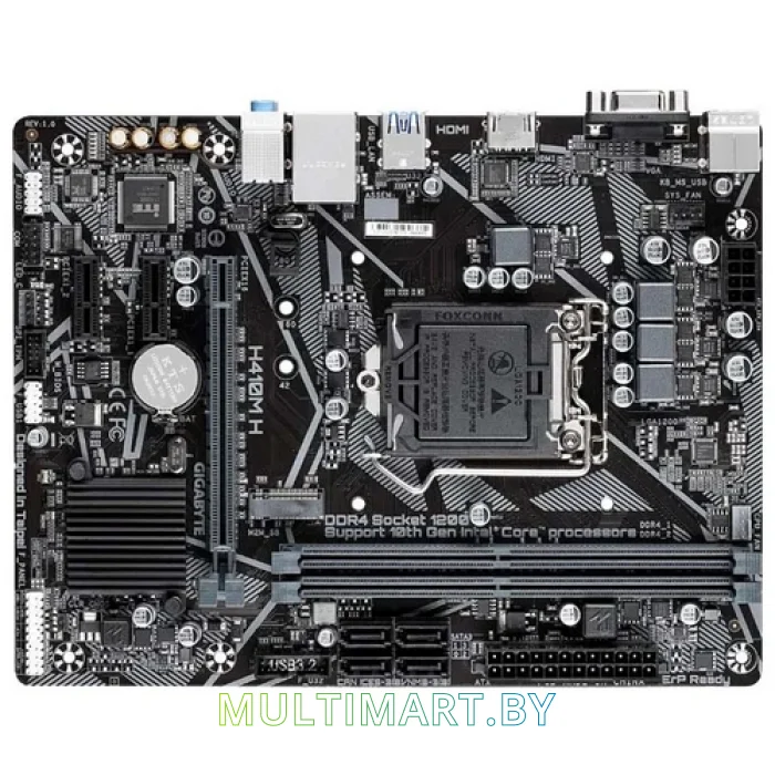 Материнская плата Gigabyte H410M H (rev. 1.0)